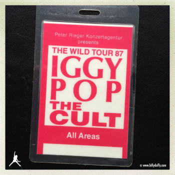 Billy’s Laminate – Iggy Pop & The Cult – 1987