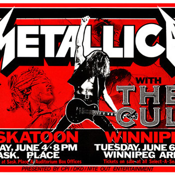 Metallica & The Cult – June 1989