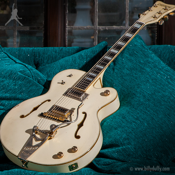 Billy Duffy's Gretsch 1970s 'Sanctuary' White Falcon