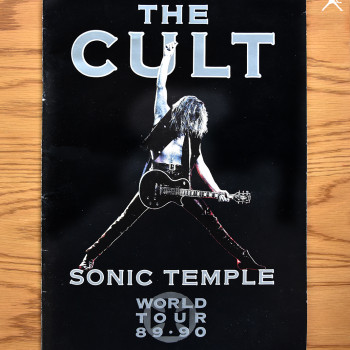 The Cult ‘Sonic Temple’ World Tour Programme 89-90