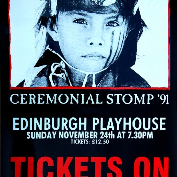 The Cult Poster – Edinburgh 24-11-1991