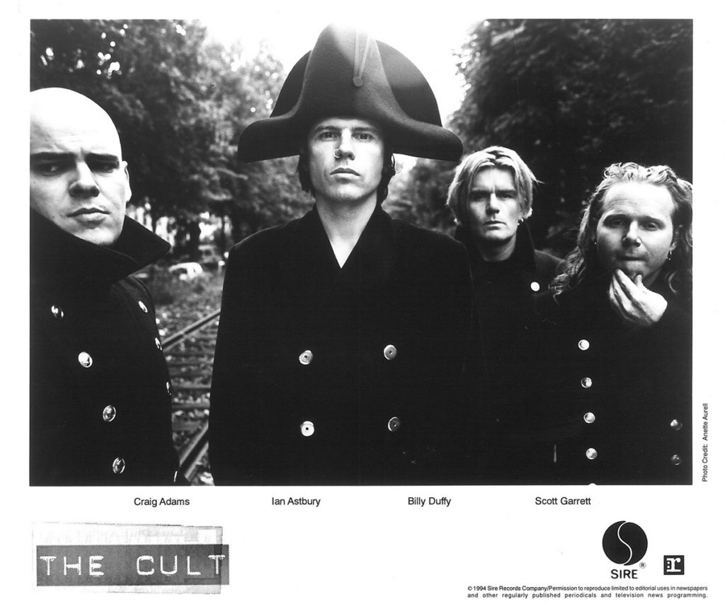 The Cult 'French Uniform' Sire Press Photo - 1994