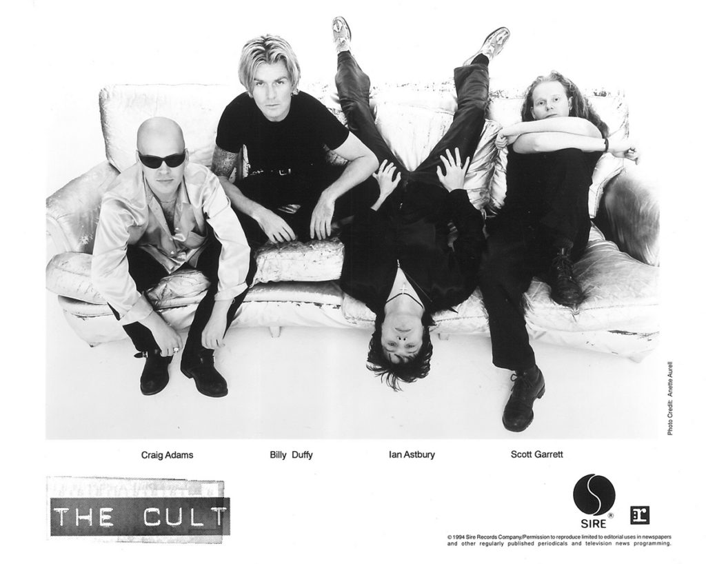 The Cult 'Couch' Sire Press Photo - 1994