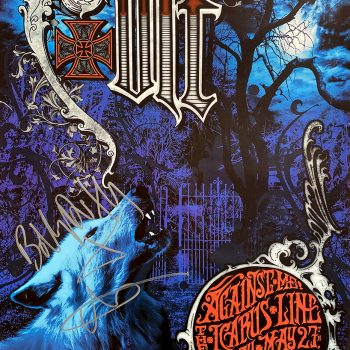 The Cult Fillmore Poster 27-05-2012