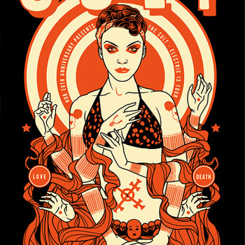 The Cult Gig Poster 30-08-2013