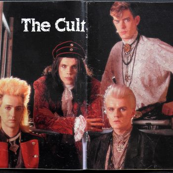 The Cult Poster featured in Blue Jeans magazine – 1985