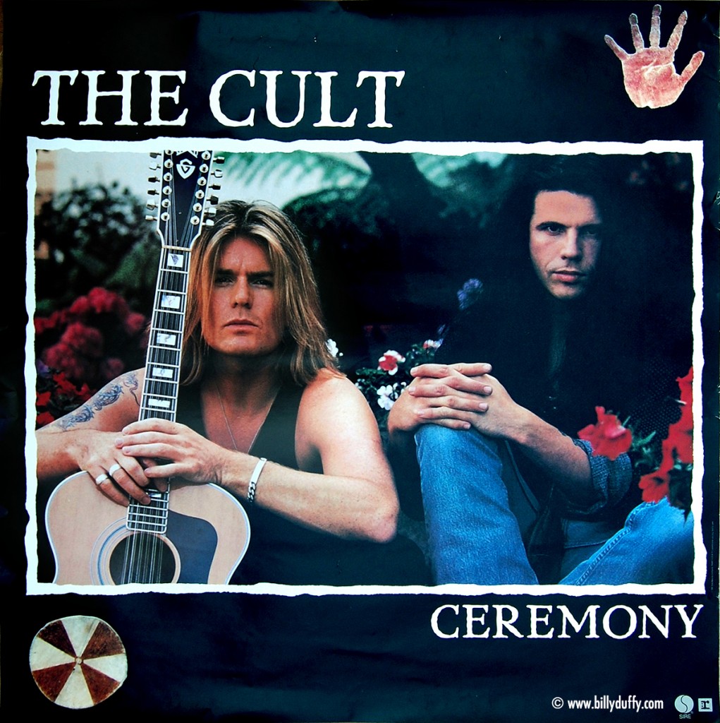 The Cult Ceremony Promo Poster -1991