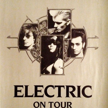 The Cult ‘Electric’ UK Tour Poster