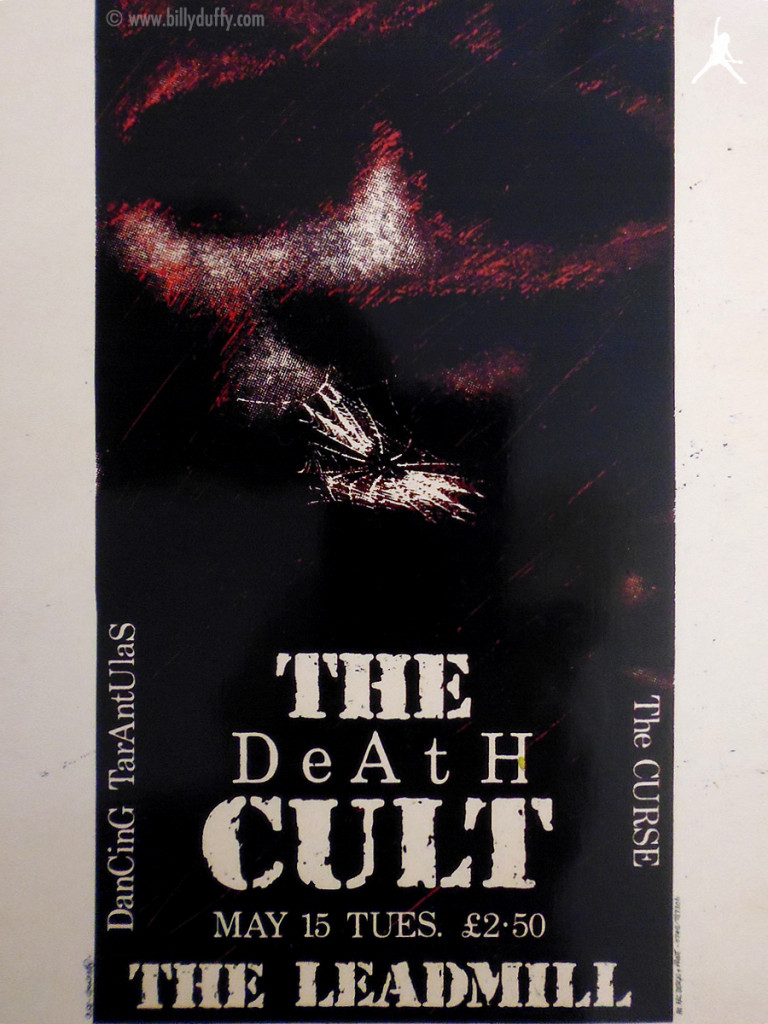 The (Death) Cult Poster 15-05-1984