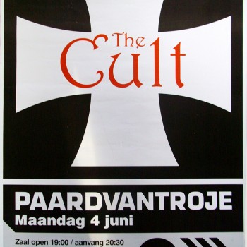 The Cult Gig Poster 04-06-2007