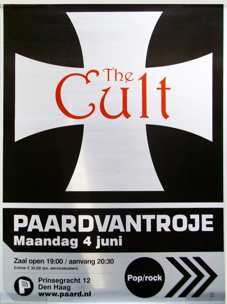 The Cult Gig Poster 04-06-2007