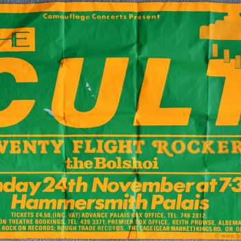 The Cult Poster – London 1985