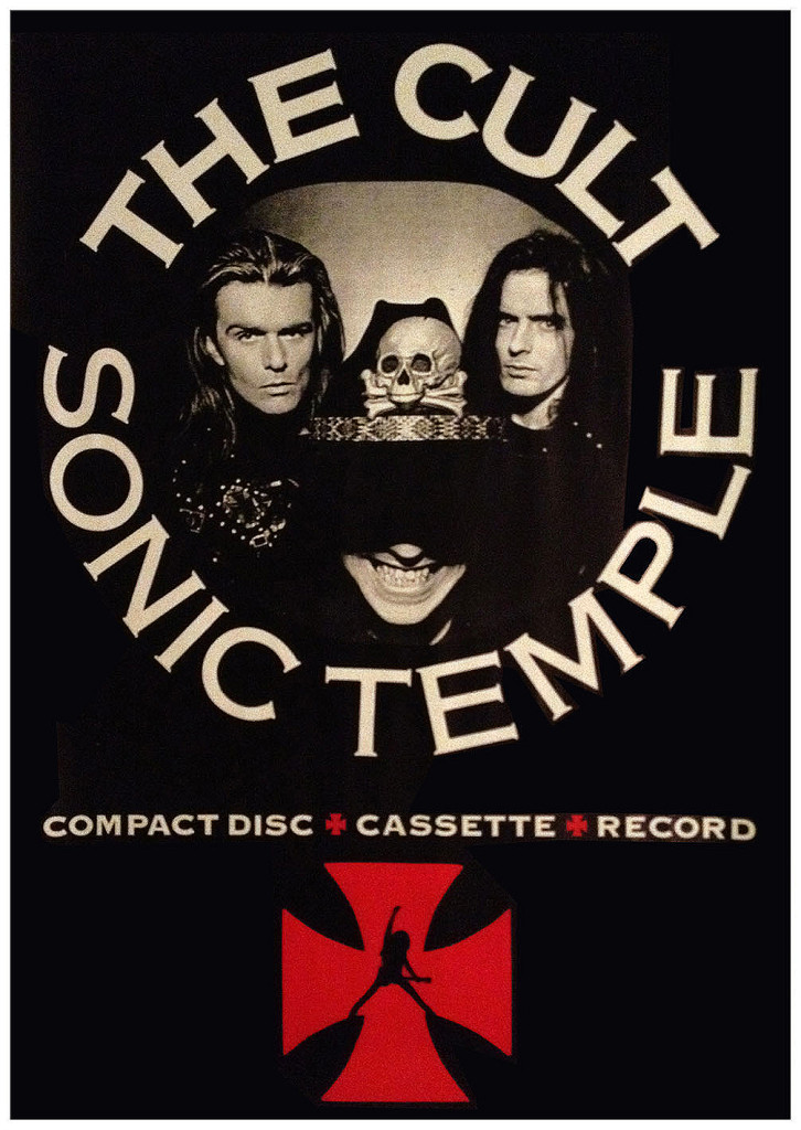 The Cult 'Sonic Temple' Promo Poster