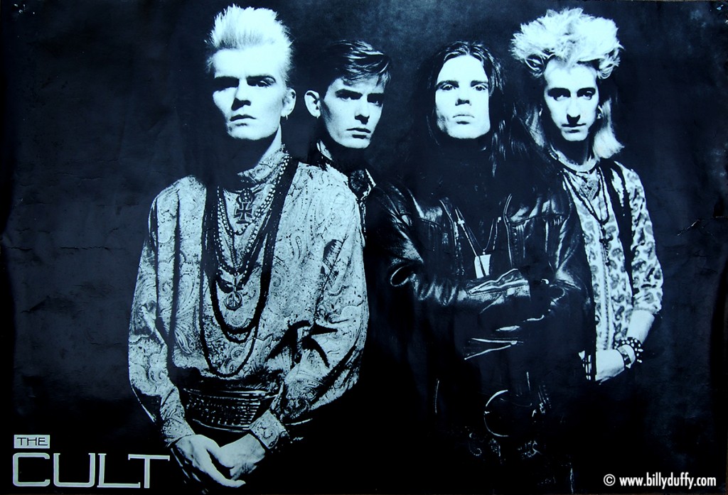 The Cult Band Poster - 1986