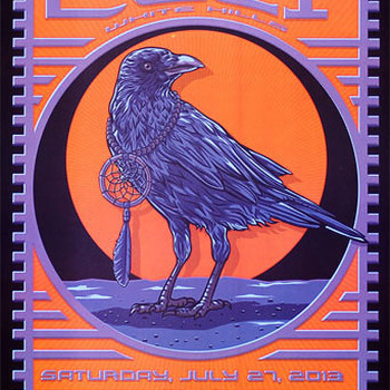 The Cult Fillmore Poster 27-07-2013