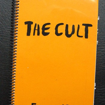 Billy’s itinerary book from The Cult European tour – 1994