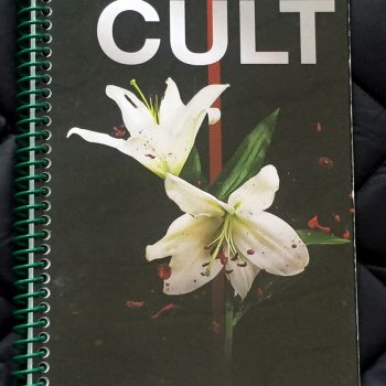 Billy’s itinerary book from The Cult ‘Alive in the Hidden City’ Tour – 2016