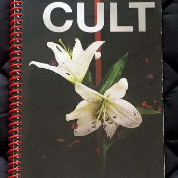 Billy’s itinerary book from The Cult ‘Alive in the Hidden City’ Tour – 2016