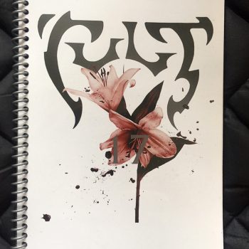 Billy’s itinerary book from The Cult ‘Alive in the Hidden City’ Tour 2017