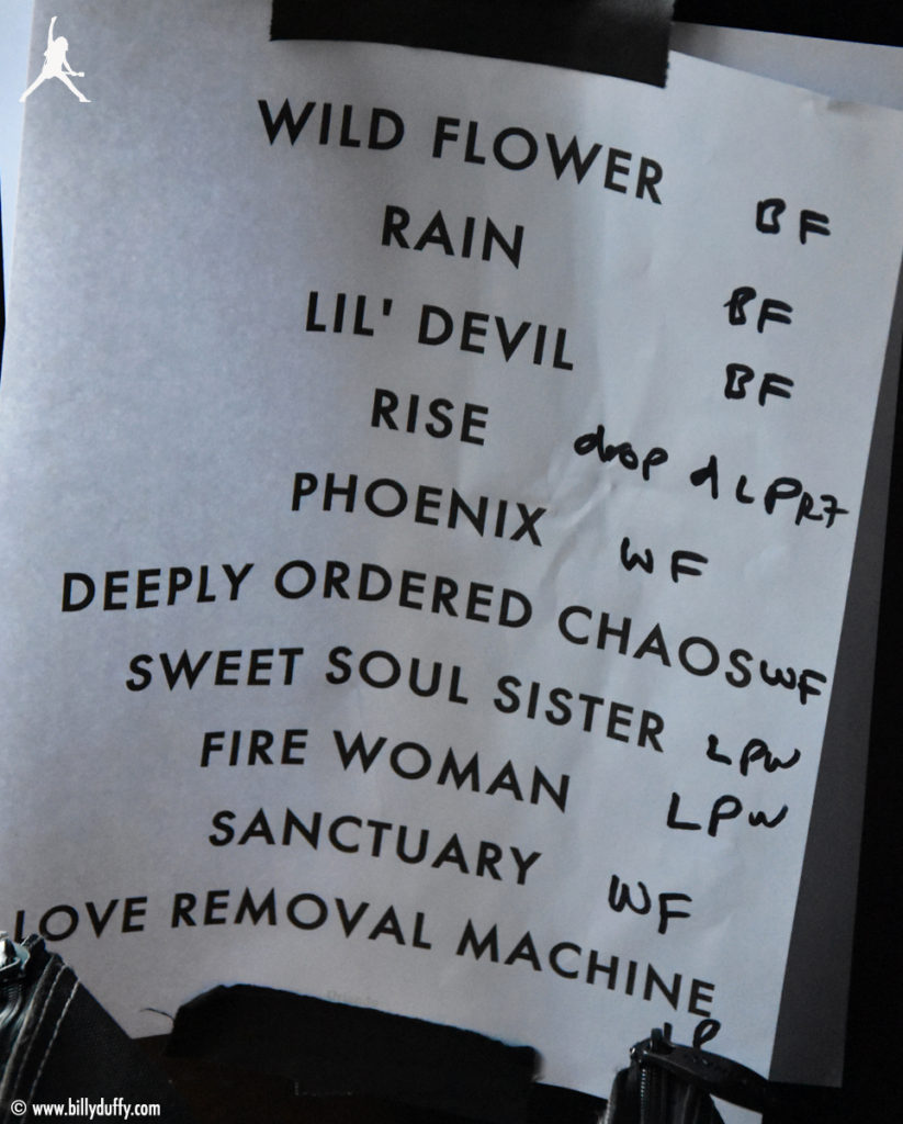 The Cult Set List 18-08-2016