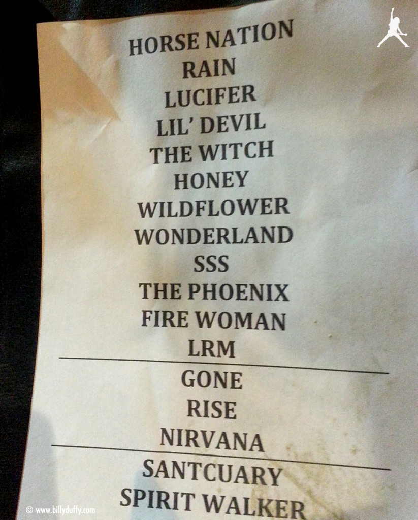 The Cult setlist 28-10-2015