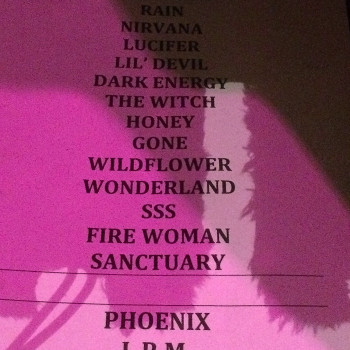 The Cult Set List 15-11-2015