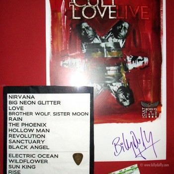 The Cult set list 07-11-2009