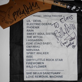 The Cult Set List 10-08-2010