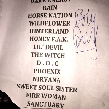 The Cult Set List 05-02-2016