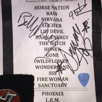 The Cult Set List 21-11-2015