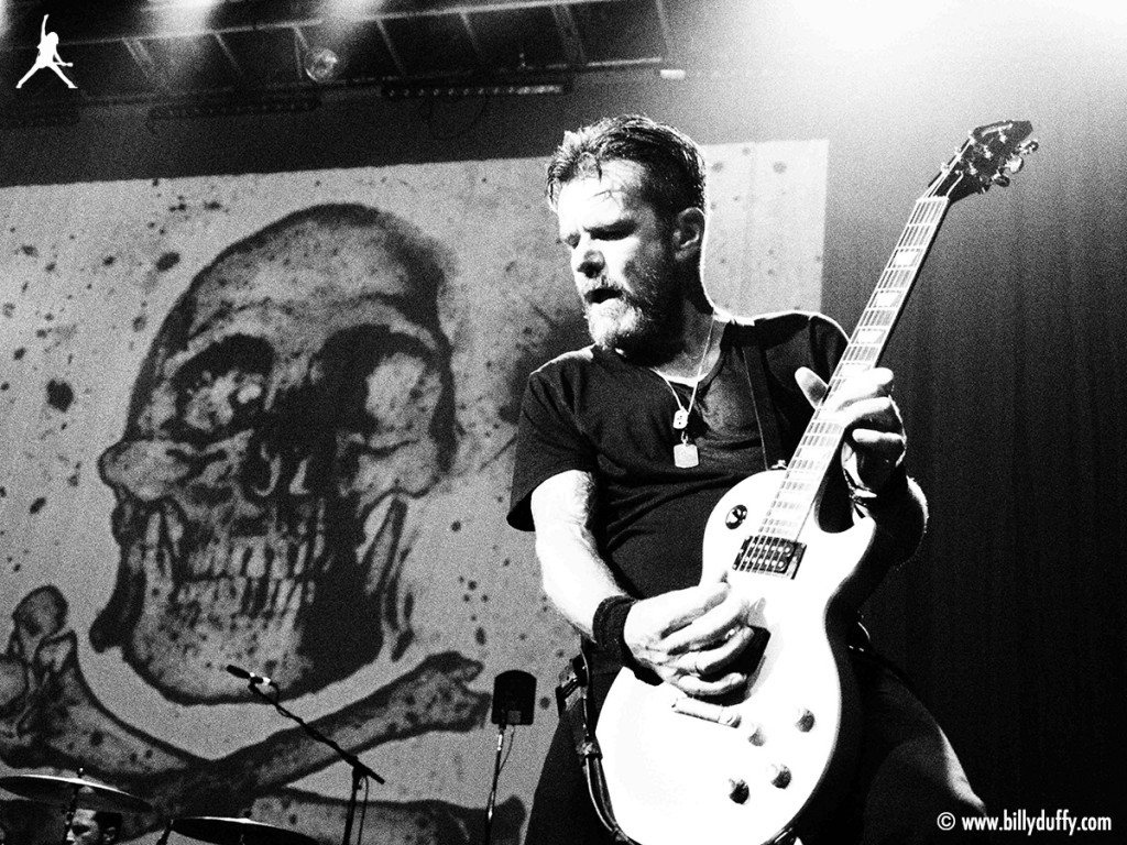 Billy Duffy onstage with The Cult on 'Electric 13' tour