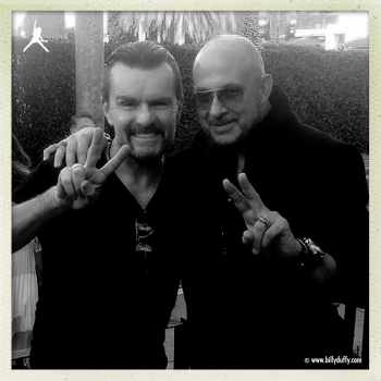 #PEACEROCKS event - Billy Duffy with John Varvatos