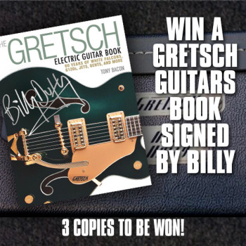 Win a Gretsch Guitars Book signed by Billy Duffy