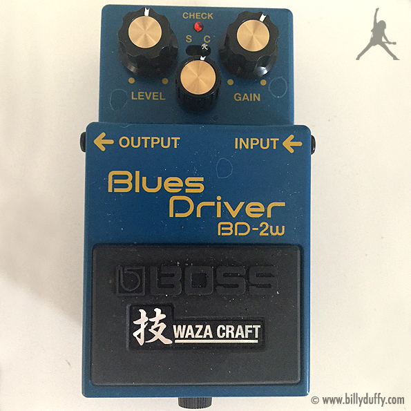 Billy Duffy's Boss Blues Driver BD-2W Pedal