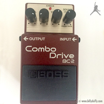 Billy Duffy's BOSS Combo Drive BC-2 Pedal