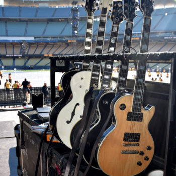 Guitars for the Dodger Stadium Show…