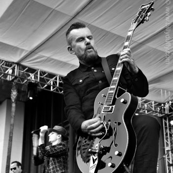 Billy Duffy onstage with Kings of Chaos - April 2017