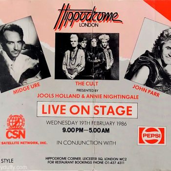 Live Satellite Show in London – 1986