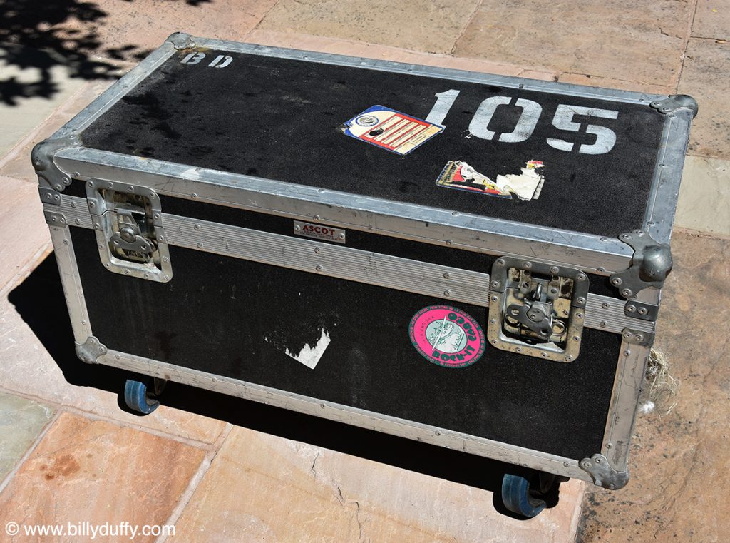 Billy Duffy's 'Ceremony' Personal Tour Flight Case