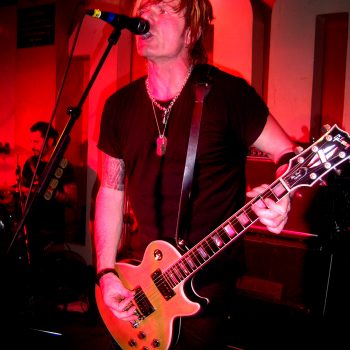 The Cult live at the 100 Club in 2008