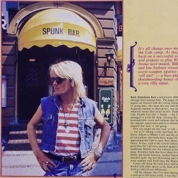 The Cult Record Mirror Interview – 1987