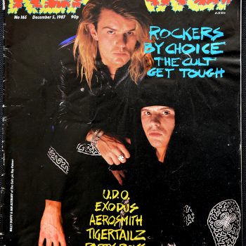 “Rockers by Choice…” Kerrang Cover December 1987