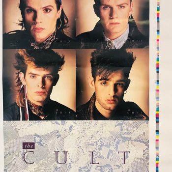 The Cult ‘Go West’ 7″ Single Poster Bag – Printers Proof – 1984