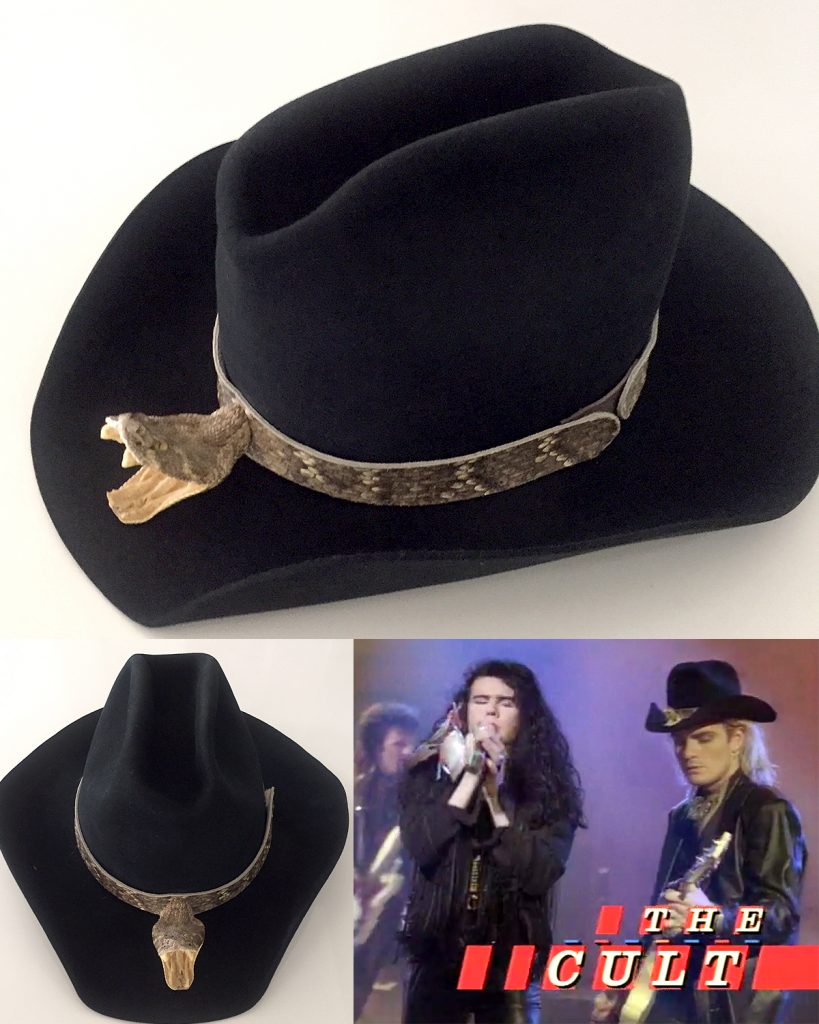 Billy Duffy's ‘Lil’ Devil’ Snake Hat