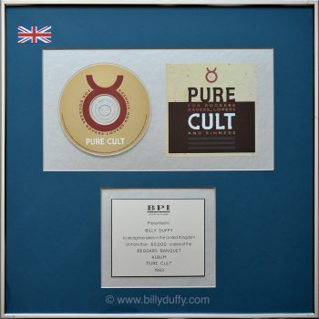 Billy’s UK ‘Pure Cult’ Silver Disc