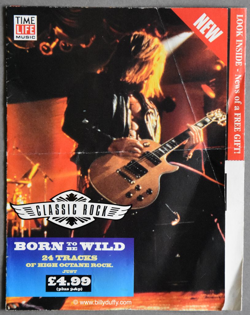 "Classic Rock" CD Flyer...