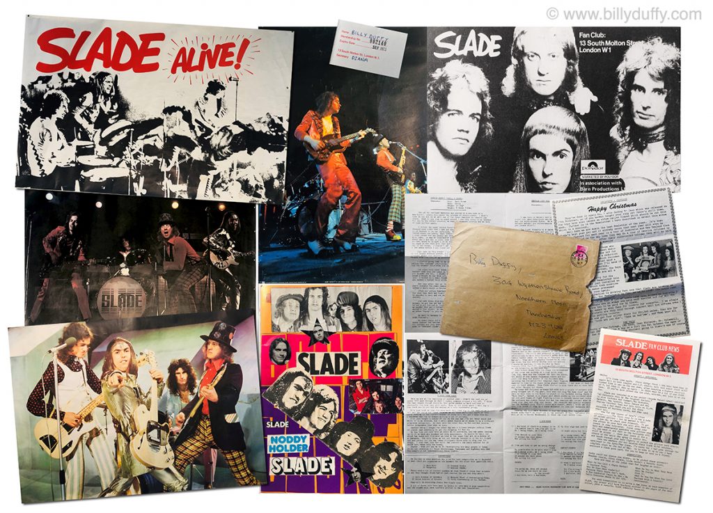 Slay-ed… Billy Duffy’s Slade collection