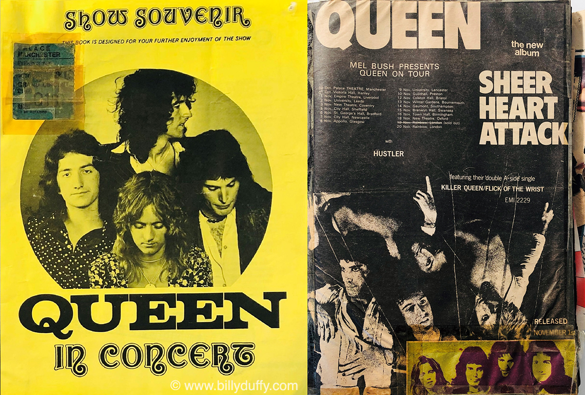 queen 1974 tour dates