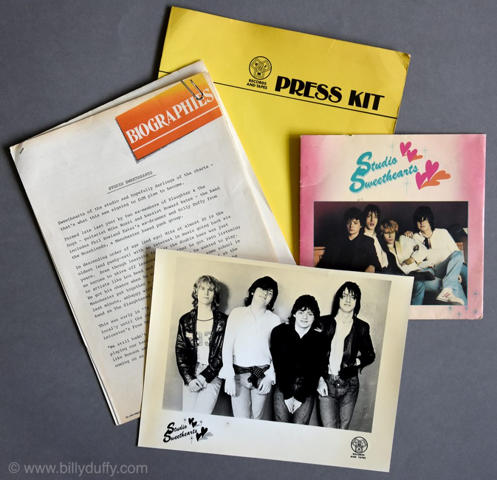 Studio Sweethearts 'I Believe' Single Press Kit - 1979